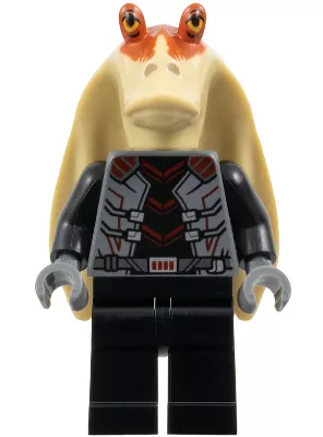 sw1367-2024-jar-jar-binks-black-outfit-printed-head-with-dark-orange-t