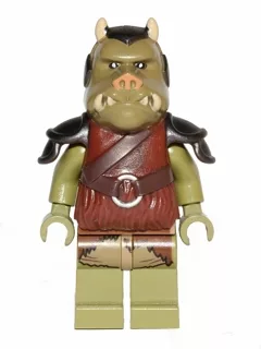 SW0405 - 2012 - Gamorrean Guard - Olive Green, Dark Tan Hips